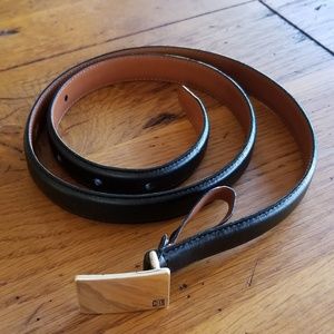 Ralph Lauren genuine Italian leather 3/4"belt